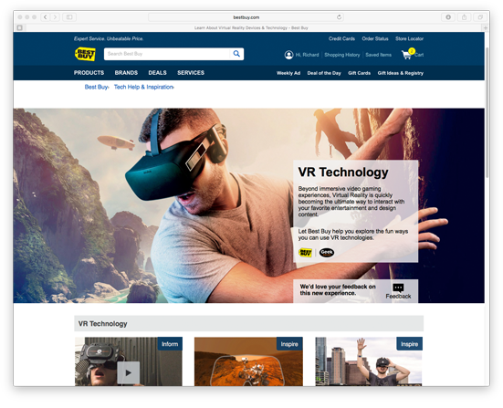 Best Buy VR Experience