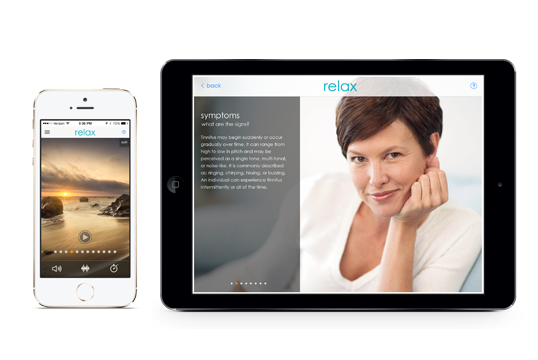 Starkey Heraing Relax Tinnitus Native App